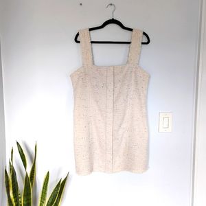 NWT House of Harlow 1960 Tweed Mini Dress  Size L